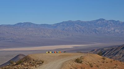 Einer der schönsten Aussichtspunkte aller Valhalla-Touren hoch über dem weiten Panamint Valley