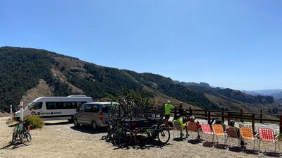 Lunch auf dem Cordoba Pass mit Weitblick ...