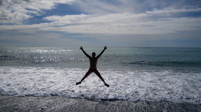 1. Option heute: Strandvergnügen in Hokitika