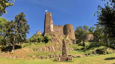 Burg Stolpen steht stabil auf Basaltsäulen
