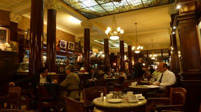 Cafepause im Cafe Tortoni ...