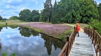 Die Wanderwege und der gesamte Park wurden mit hohem Aufwand nach dem Vorbild englischer Parkanlagen angelegt