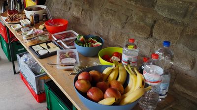 Wie immer bei Valhalla Tours gibt es lecker und reichlich