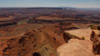 Blick in die Canyonlands vom Dead Horse Point ...