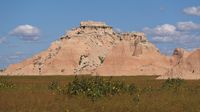 Wir radeln noch eine Weile am Südrand der Badlands entlang ...