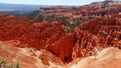 Blick in den Bryce Canyon ...