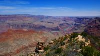 ... unten sehen wir den Colorado River ...