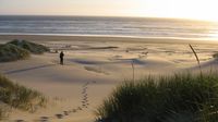 Abendstimmung am Strand ...