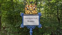 Der Branitzer Park am Rand von Cottbus erwartet uns