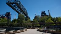 Der Landschaftspark Duisburg – inzwischen in einem geradezu romantischen Setting