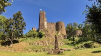 Burg Stolpen steht stabil auf Basaltsäulen