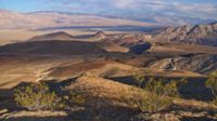 Den schönsten Blick in das westliche Seitental des Death Valley hat man von hier