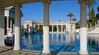 Ganz im römischen Stil wurde der Neptun Pool auf Hearst Castle gehalten