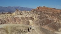 Unterwegs vom Golden Canyon zum Zabriskie Point.