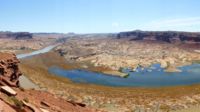 ... kurzer Stopp am Hite Overlook ...