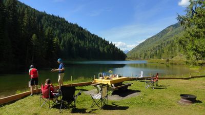 Picknickplatz am Fish Lake ...