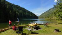 Picknickplatz am Fish Lake ...