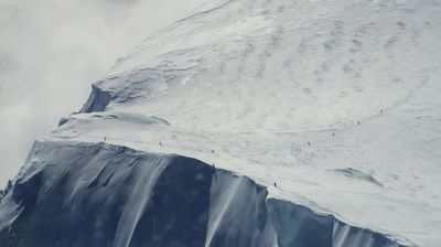 Bergsteiger auf dem Denali