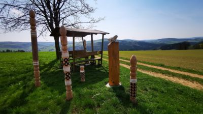 Ausblick vom Schwartenberg ...