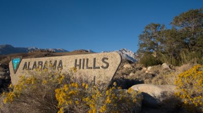 Die Alabama Hills. Willkommen in der Wunderwelt