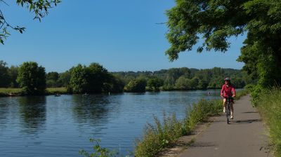 Der Ruhr-Radweg mach seinem guten Ruf einmal mehr alle Ehre