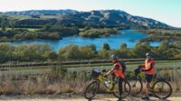 Fahrradweg mit Panoramablick