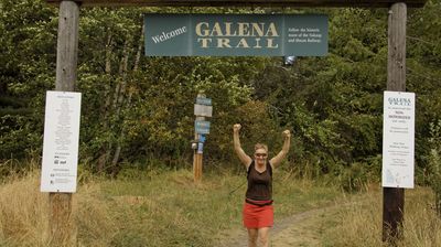 Wir wandern den Galena Trail bis New Denver ...