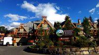 Unser Hotel in Banff - das Hidden Ridge Resort - läd zum Faulenzen ein ...