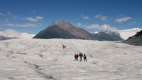 Der Root Gletscher ist auch für Anfänger gut geeignet