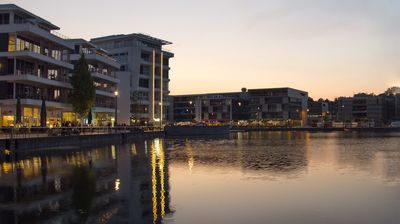 Phoenixsee Dortmund - auf dem ehemaligen Gelände des Hüttenwerkes Phoenix-West