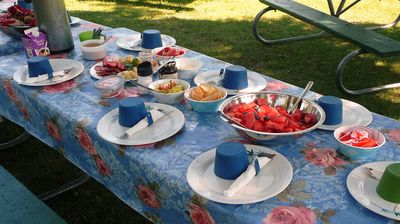 Das erste, leckere Valhalla-Picknick lässt Gutes für die kommenden Wochen erahnen