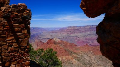 Der erste Blick in den Grand Canyon ...