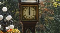 Die 'Steam clock' in Gastown ...