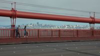 Die berühmte Golden Gate Bridge zu Fuß zu überqueren ist ein echtes Erlebnis