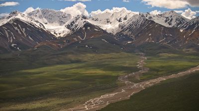 Der herrliche Blick ins Polychrome Valley