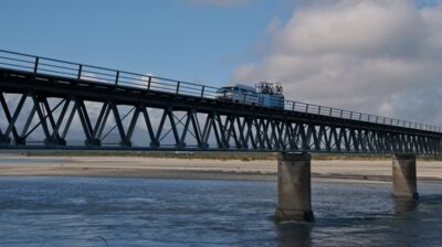 Ausnahmsweise motorisiert unterwegs