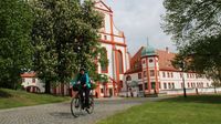 ... vorbei am Kloster St. Marienstern ...