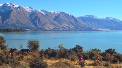 Großes Radelvergnügen am Lake Ohau