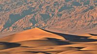 Die Dünen im Death Valley sind besonders in der Abendsonne sehr fotogen.