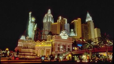 Eines der Lieblingscasinos des Autors: Das New York - New York